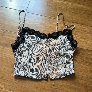 princess polly animal print top